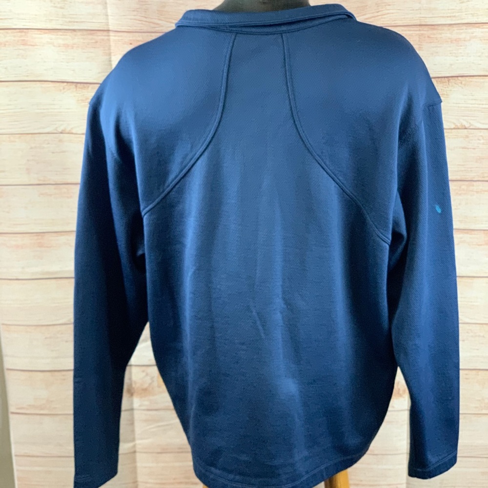 Nike Golf Blue Long Sleeve Pullover - Picture 2 of 6